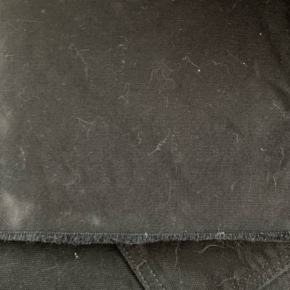 Carhartt Men's Rugged Flex Relaxed Fit Duck Double-Front Utility Work Pant Black - Picture 6 of 10